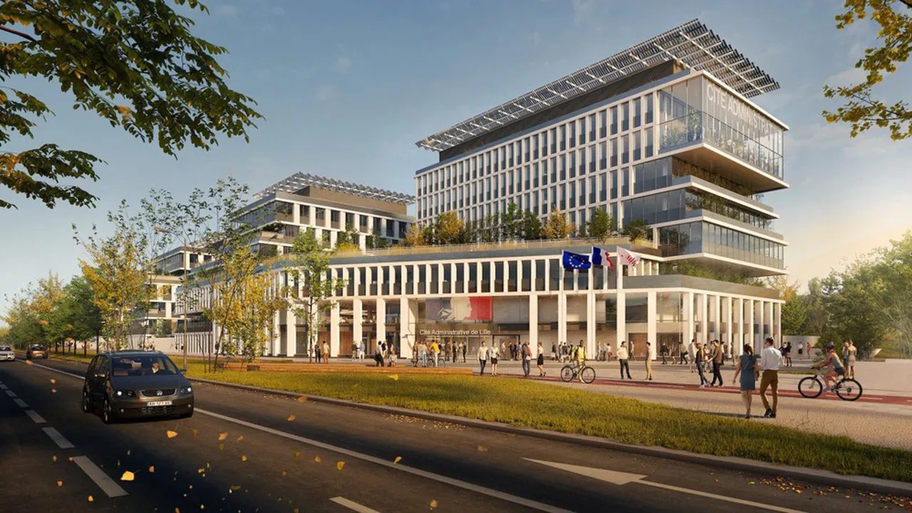 Bouygues Bâtiment Nord-Est mènera le chantier de la future cité administrative de Lille.